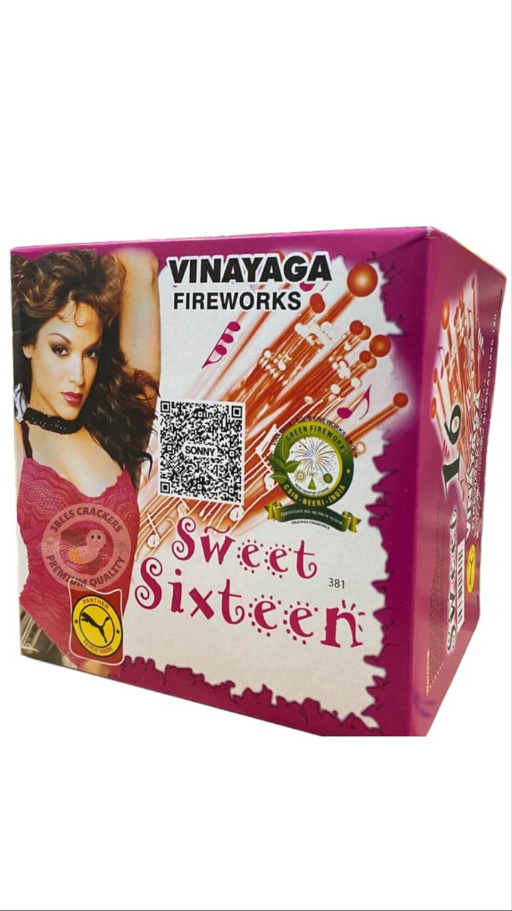 Sweet 16 (Whistling 12 Shot Sonny Fireworks)